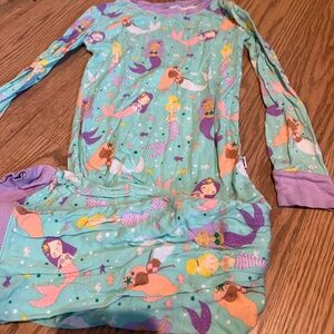 Little Sleepies Mermaid Long Sleeve Pajama Set